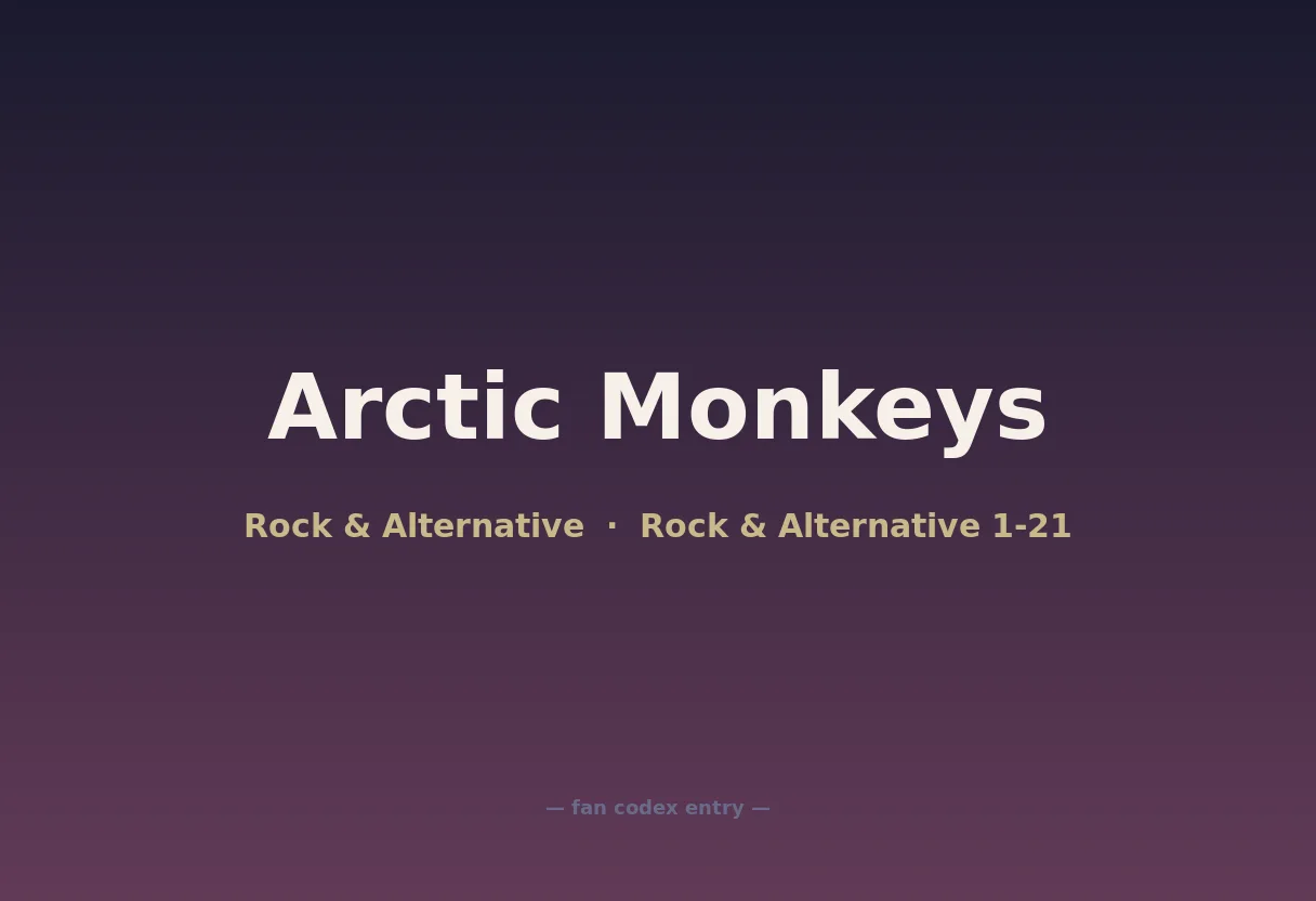 Arctic Monkeys
