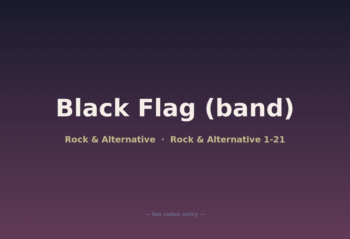 Black Flag (band)